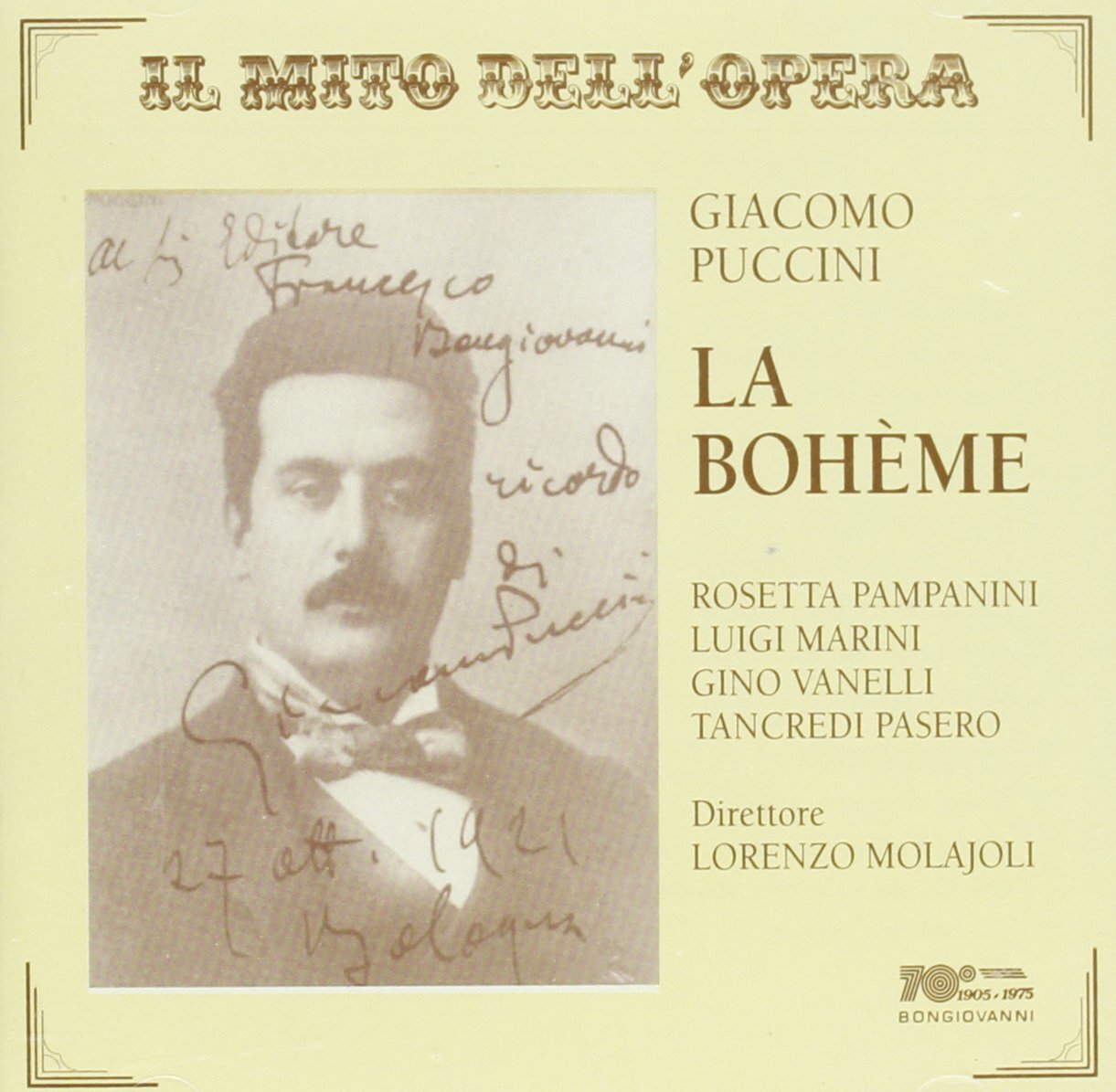 Pampanini La Boheme (CD)