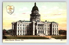 Postcard Colorado Denver CO State Capitol 1910s Unposted Divided Back