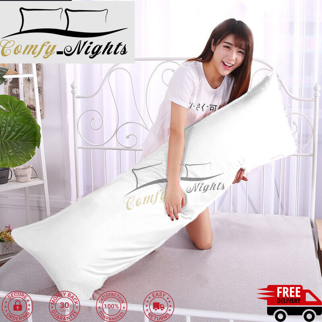 Luxury BOLSTER PILLOW CASE PREGNANCY MATERNITY ORTHOPAEDIC SUPPORT