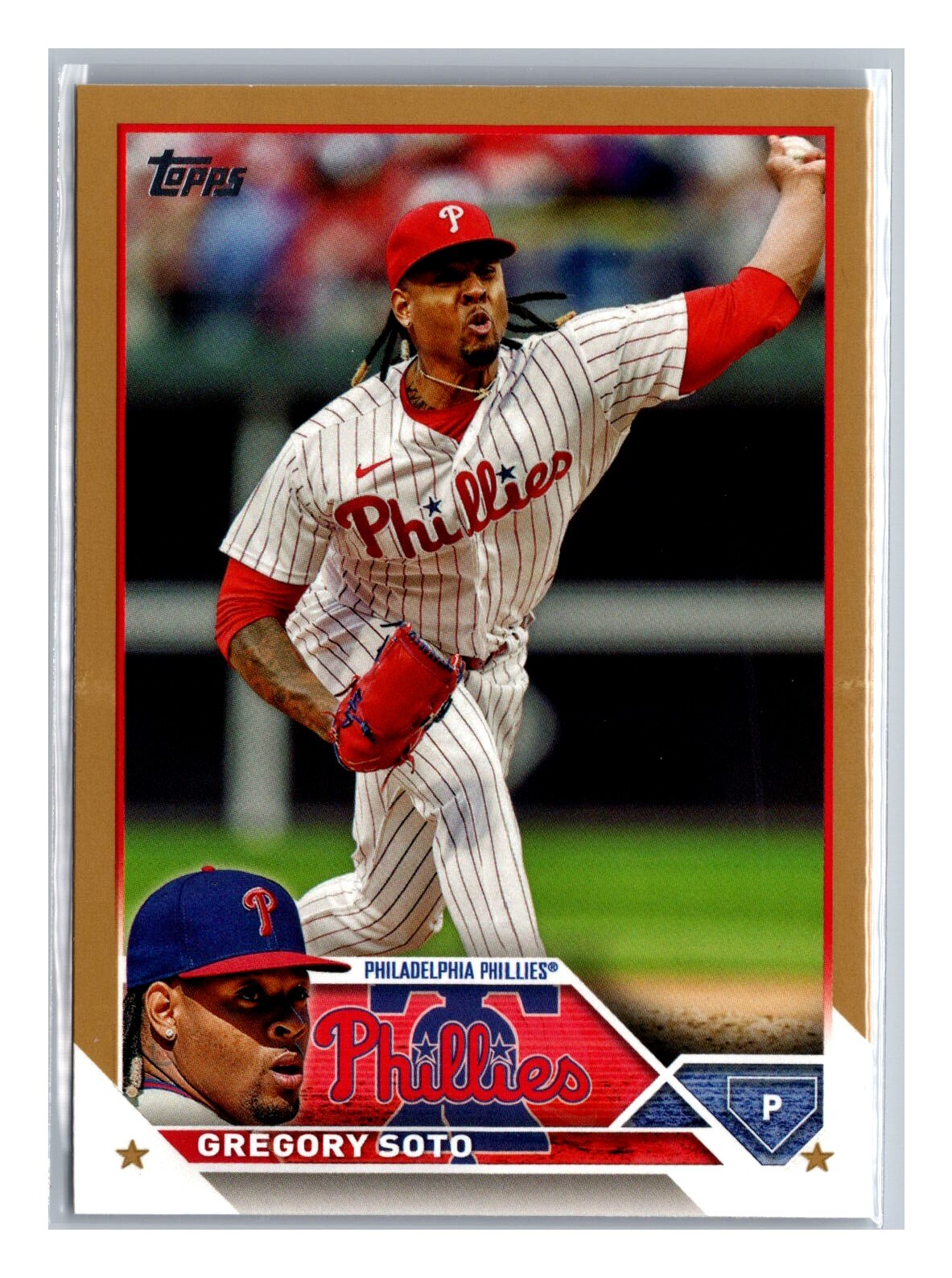 Gregory Soto 2023 Topps Update Series Gold Parallel /2023 #US252 