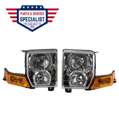 2X SCHEINWERFER HAUPTSCHEINWERFER LINKS & RECHTS FÜR JEEP COMMANDER 2006 - 2010