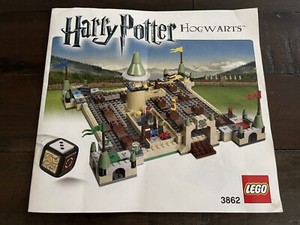 LEGO HARRY POTTER HOGWARTS  3862 CONSTRUCTION BOOK LEGO  BUILD MANUAL