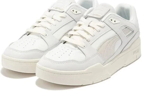 Nuove scarpe da allenamento Puma Slipstream Invdr in pelle bianca taglia 11UK