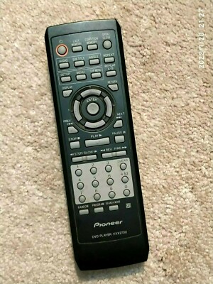 Pioneer VXX2700 DVD Player Remote Control Tested Working - No Battery Corrosion