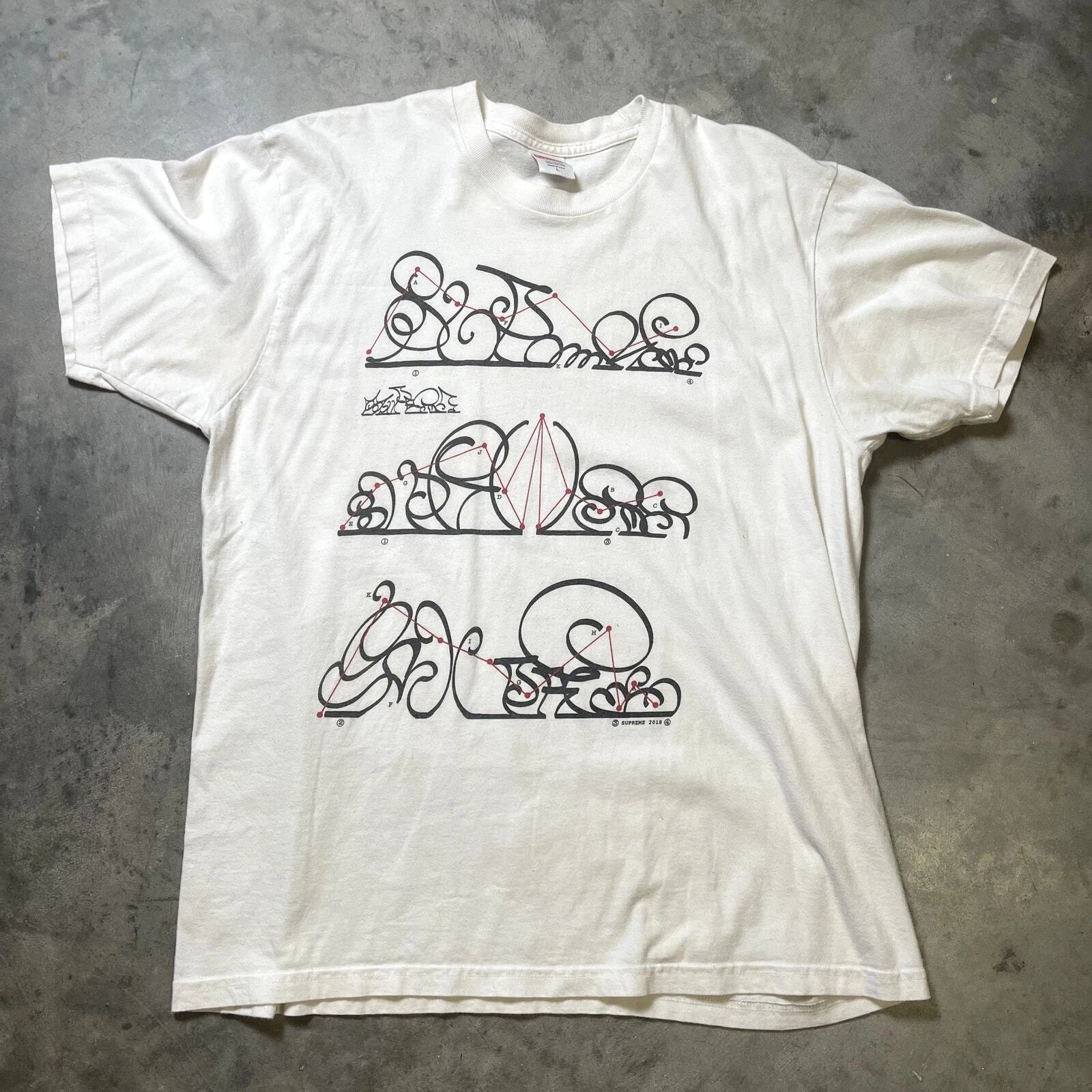 T shirt Suprême Vintage 2018