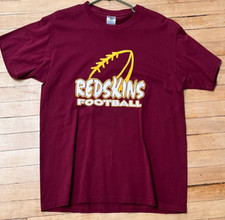 VTG Washington Redskins T-shirt LARGE red