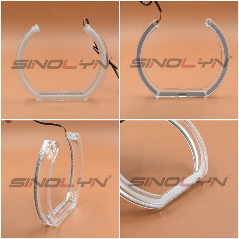 2Pcs 20W Led Headlight Marker Halo Ring Light Bulb for Bmw E90 E91