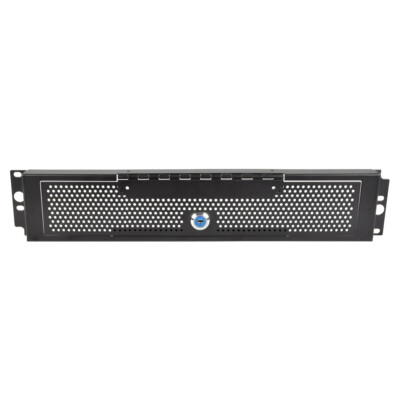 Adastra Rack Security 2HE Panel für Flightcase Rack Schrank Mesh Schutzhülle