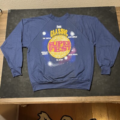 Herman s Hermits Sweatshirt Grass Roots VH1 Super Classic Grateful Dead Pullover