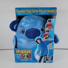 Huggle Pets Animal Hoodie Dart the Puppy Blue Childrens Ages 3-11 One Size