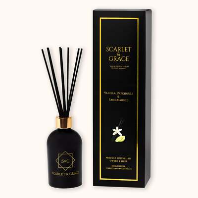 Vanilla, Patchouli & Sandalwood - 225ml Diffuser