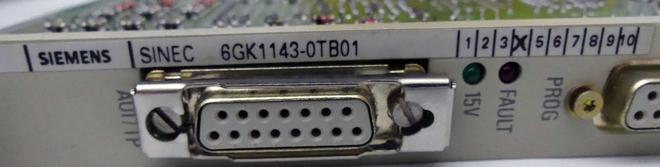 SIEMENS SINEC 6GK1143-0TB01 6GK1 143-0TB01 E-Stand:4 -used- - Bild 4 von 4