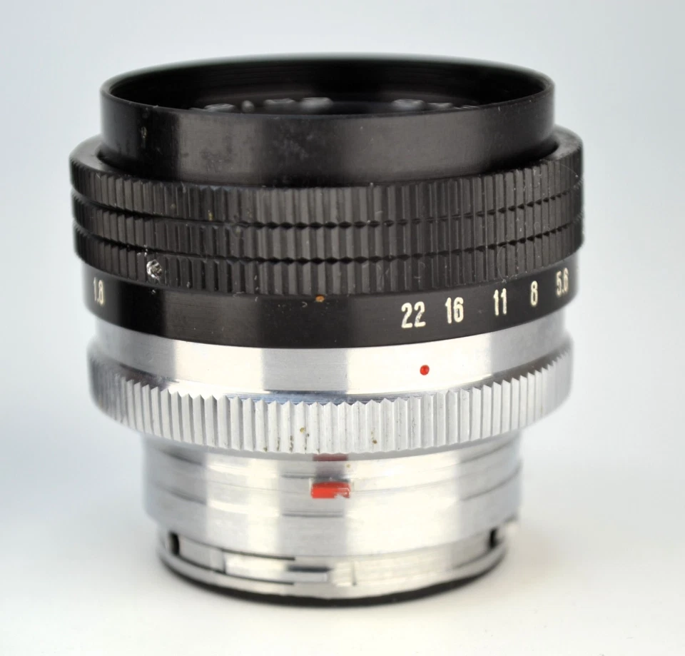SERVICED! 1984 SOVIET USSR HELIOS-103 RANGEFINDER LENS f1.8/53 KIEV-4 MOUNT (3) - Image 3 of 4