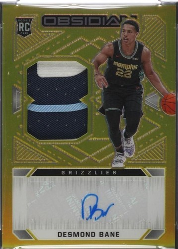2020-21 Panini Origens Desmond Bane Rookie Auto Purple Auto /49