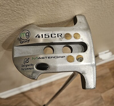 Mg Golf Master Grip 415CR Putter Designed By Pat Simmons 35'' Mens RH