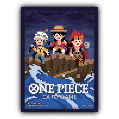 Bandai One Piece Card Supplies Deck Protectors - THE THREE CAPTAINS (70 Sleeves)