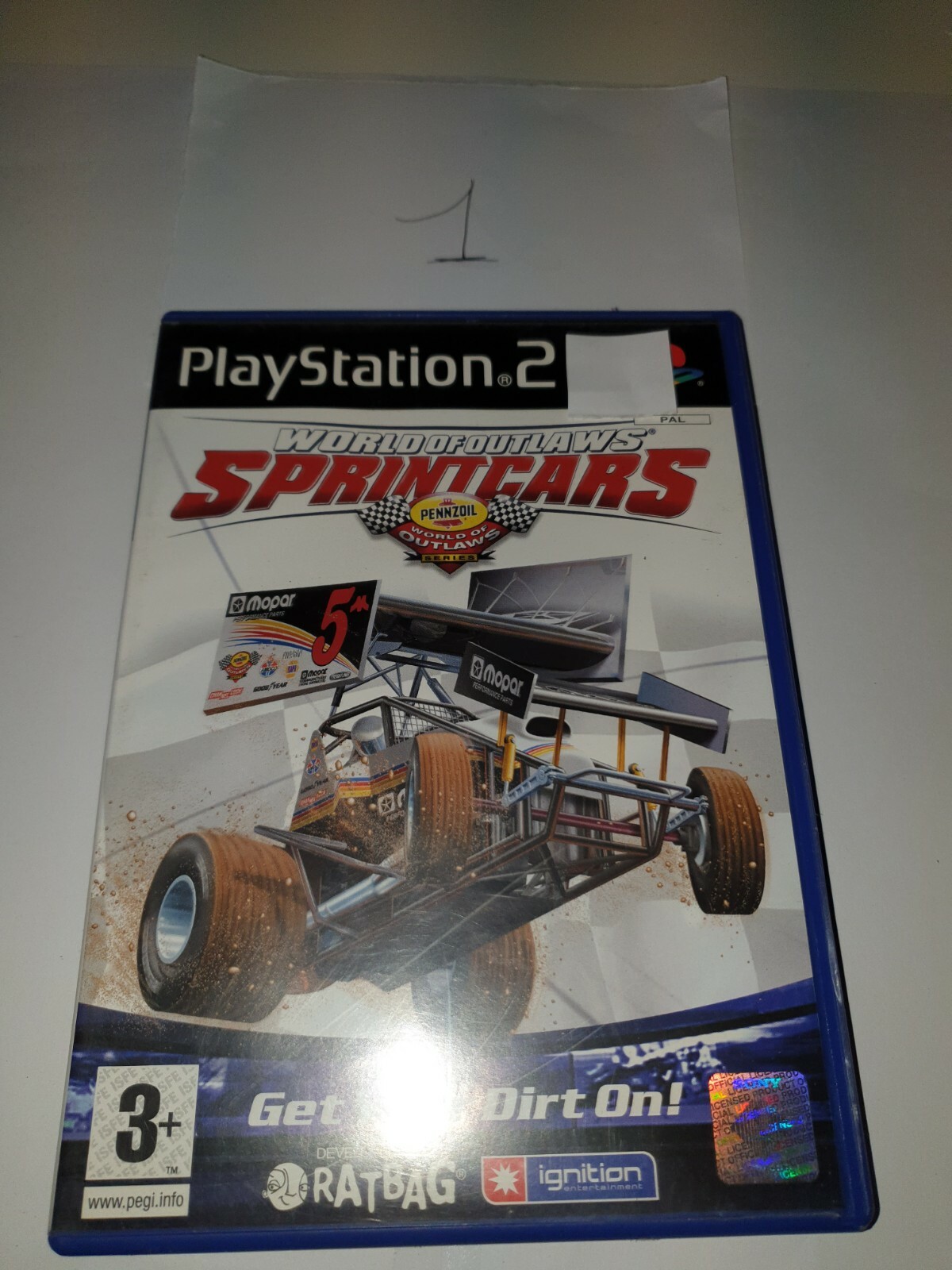 World Of Outlaws Sprint Cars - Sony PlayStation 2/Ps2