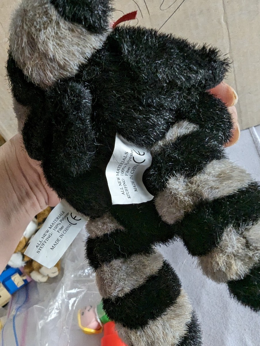 Boyds Bears Ricky And Lucy Bandito Raccoon Plush Set Noahs Ark