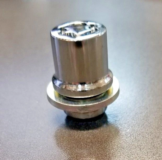 Conjunto de trava de roda de liga leve Toyota 00276-00900 acessório Toyota genuíno (curtos) - Imagem 2 de 4