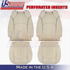 2008 2009 2010 2011 2012 For Buick Enclave Driver & Passenger Leather Covers Tan