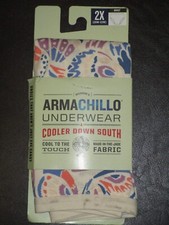 DULUTH WOMEN'S ARMACHILLO BRIEF PANTIES IN BUTTERFLY WINGS SIZE 2XL NEW