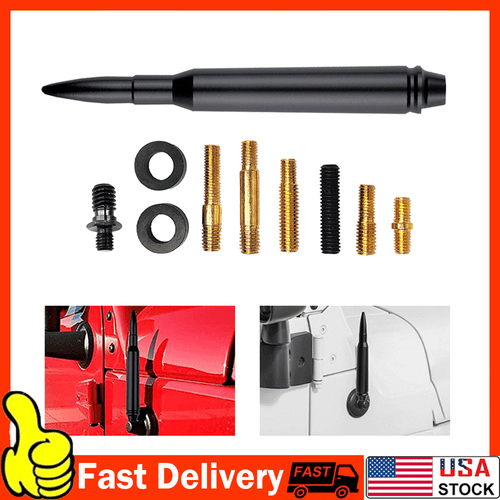 5.7" Bullet 50 Cal Antenna Style Mast for Tundra 2014-2020 FM AM Radio Signal - Picture 13 of 17