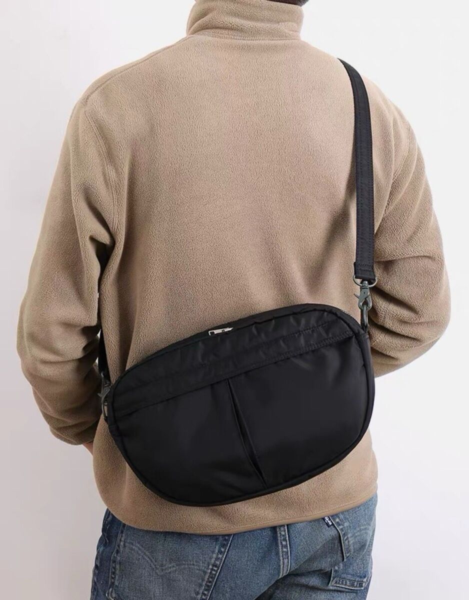 Head Porter Yoshida Co Tanker shoulder bag Half Moon nylon Head Porter Yoshida Co Tanker shoulder bag Half Moon nylon