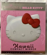 IMPRESSIONS Vanity Hello Kitty Kawaii Compact Mirror W/Touch Sensor Sanrio