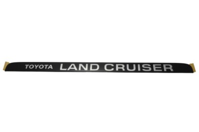 Genuine Land Cruiser 80 Series TOYOTA LAND CRUISER Rear Emblem