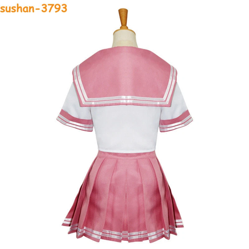 Destino Apócrifo Astolfo Cosplay Disfraces Rosa Marinero Traje Fiesta Uniforme Regalos Foto 3 de 4