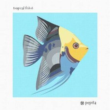 Tropical Fish 6 Needlepoint Kit or Canvas