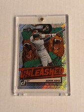 AARON JUDGE SILVER SHIMMER PRIZM REFRACTOR UNLEASHED INVESTMENT MVP YANKEES MINT