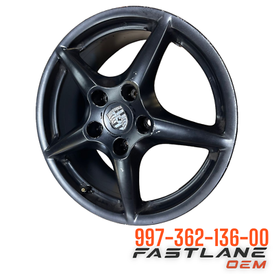 2005-2008 PORSCHE 911 FRONT ALLOY WHEEL RIM 8X18 ET57 USED OEM 997
