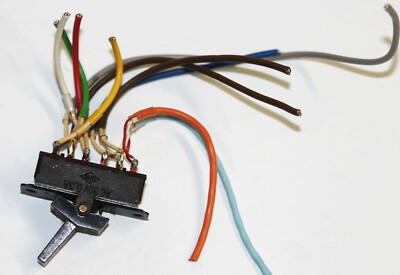 OEM SMK Toggle Snap Switch 30v (B) - TEAC 160 Cassette Tape Deck 1970's Japan
