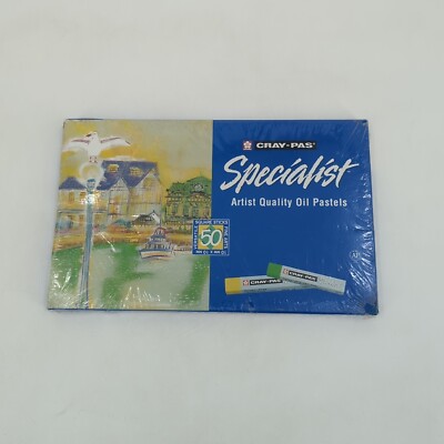 Cray-Pas Sakura Oil Pastel Square Sticks Set  50-Piece Specialist Assorted  ESP5