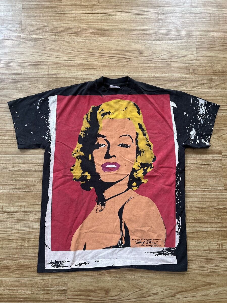 New Men's Mosquitohead Marilyn Monroe REPRINT T-Shirt Black New Men's Mosquitohead Marilyn Monroe REPRINT T-Shirt Black