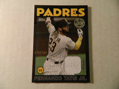 2021Topps Black1986 35th Anniversary Jersey Card of Fernando