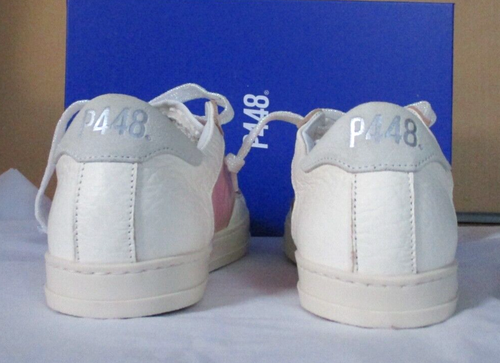 Zapatilla deportiva P448 John -W Low Top en Kepler - 6 US 36 IT NUEVA $298 Hecha en Italia - Imagen 6 de 7