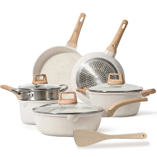 7X Pans Cookware Set Pots and Pans Set Nonstick PFAS/PFOA Free Dishwasher safe - Picture 8 of 8
