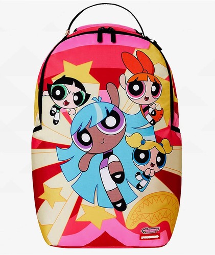 Sprayground Cartoon Network Powerpuff Girls Heart Shark Backpack Limited Edition