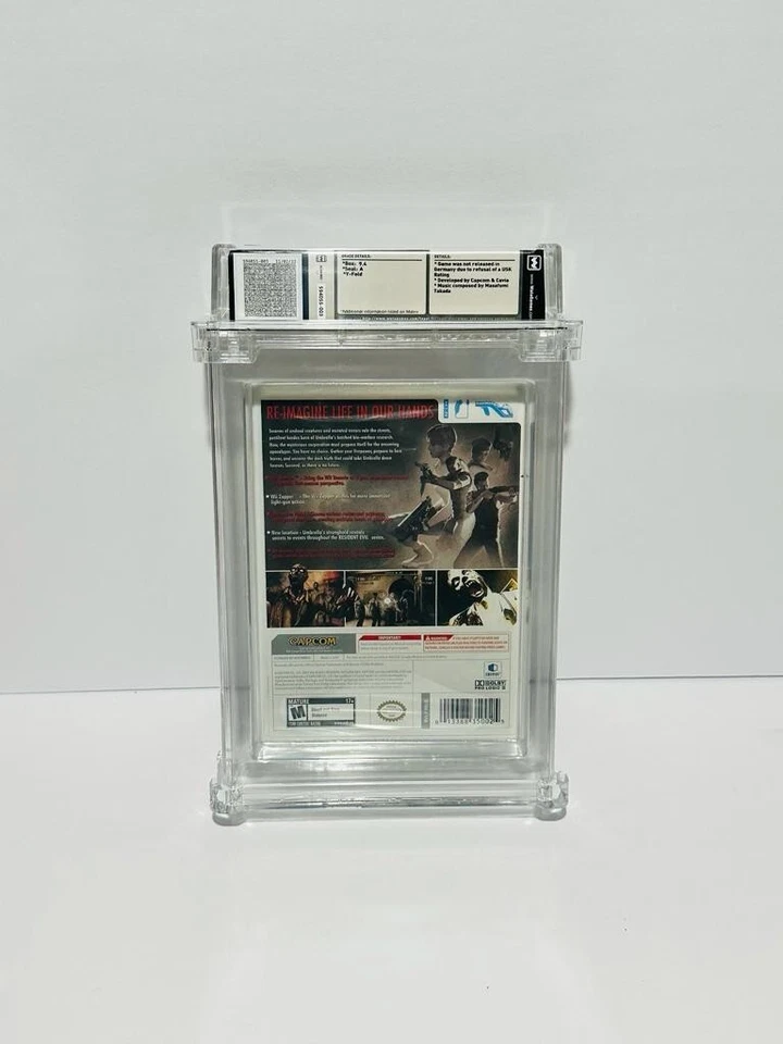 Resident Evil: The Umbrella Chronicles Nintendo Wii, 2007 WATA Graded 9.4 - Image 2 of 4