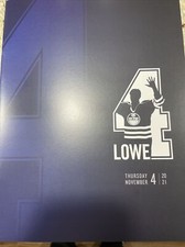 Rare Kevin Lowe Nov 5 2021 Book Vs New York Rangers