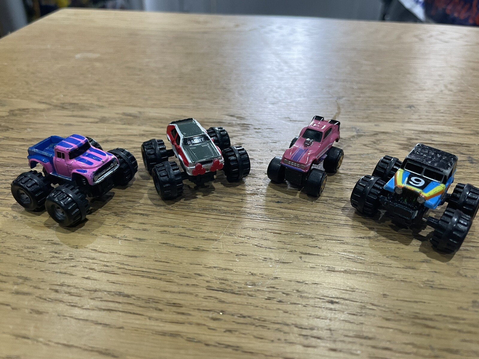 Micro Machines Super 4x4 Monster Galoob Jeep Audi Ford F100 Pickup Phantom