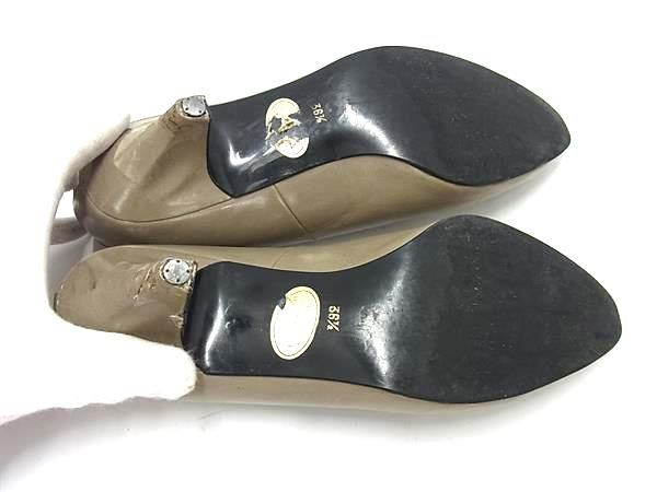 YVES SAINT LAURENT décolleté DG0464 beige greige misura 36 5 JP 23 5 cm 9 3 pollici autentiche