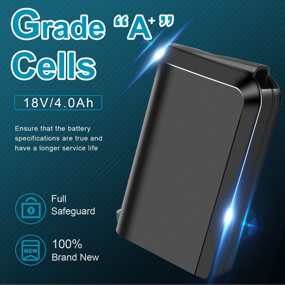 ARyee 18V 4000mAh Replacement Battery For Hoover Linx BH50000 Cordless Stick Vacuum