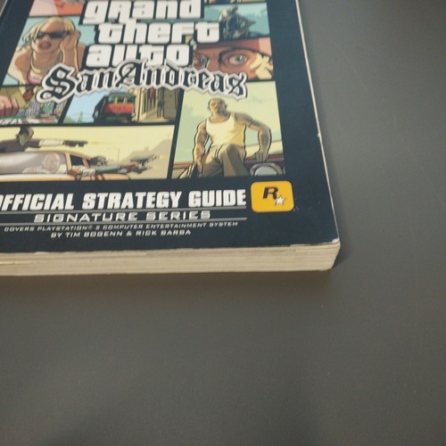 GTA San Andreas Official Strategy Guide Maps Included Good Condition - Picture 5 of 10