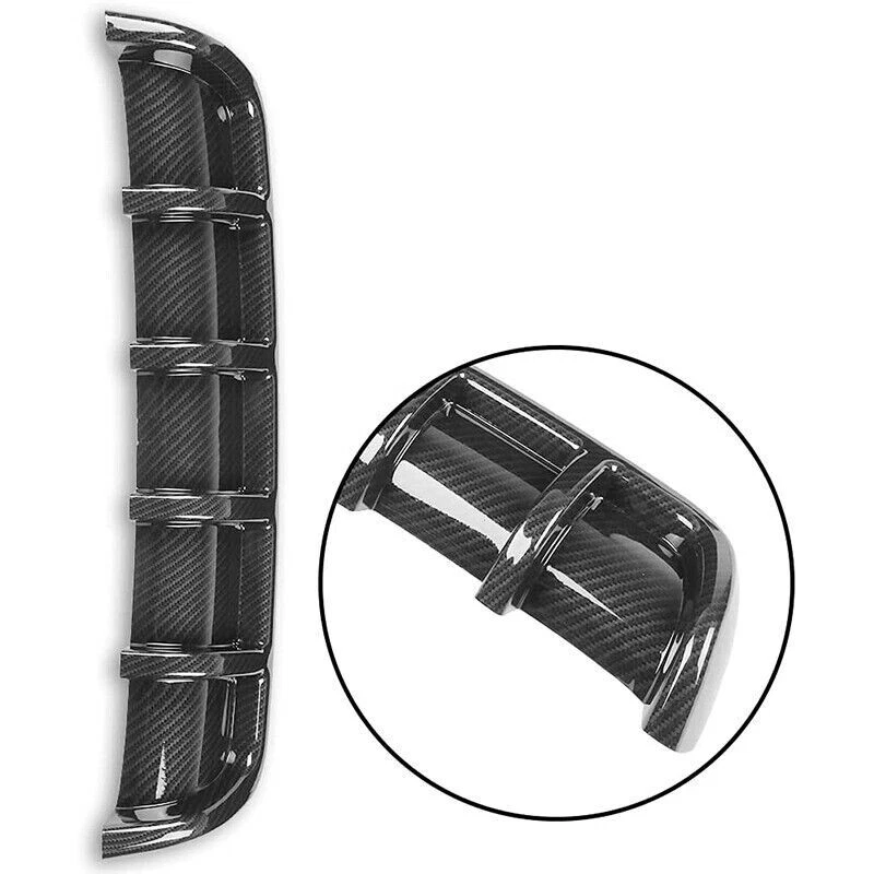 Universal Car Rear Bumper Lip Diffuser Lower Splitter Shark Fin 6 Wing Foto 3 de 4