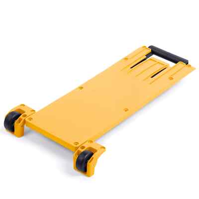 Pelican 1637 Complete Yellow Trolley Kit - With 2 wheel housings.
