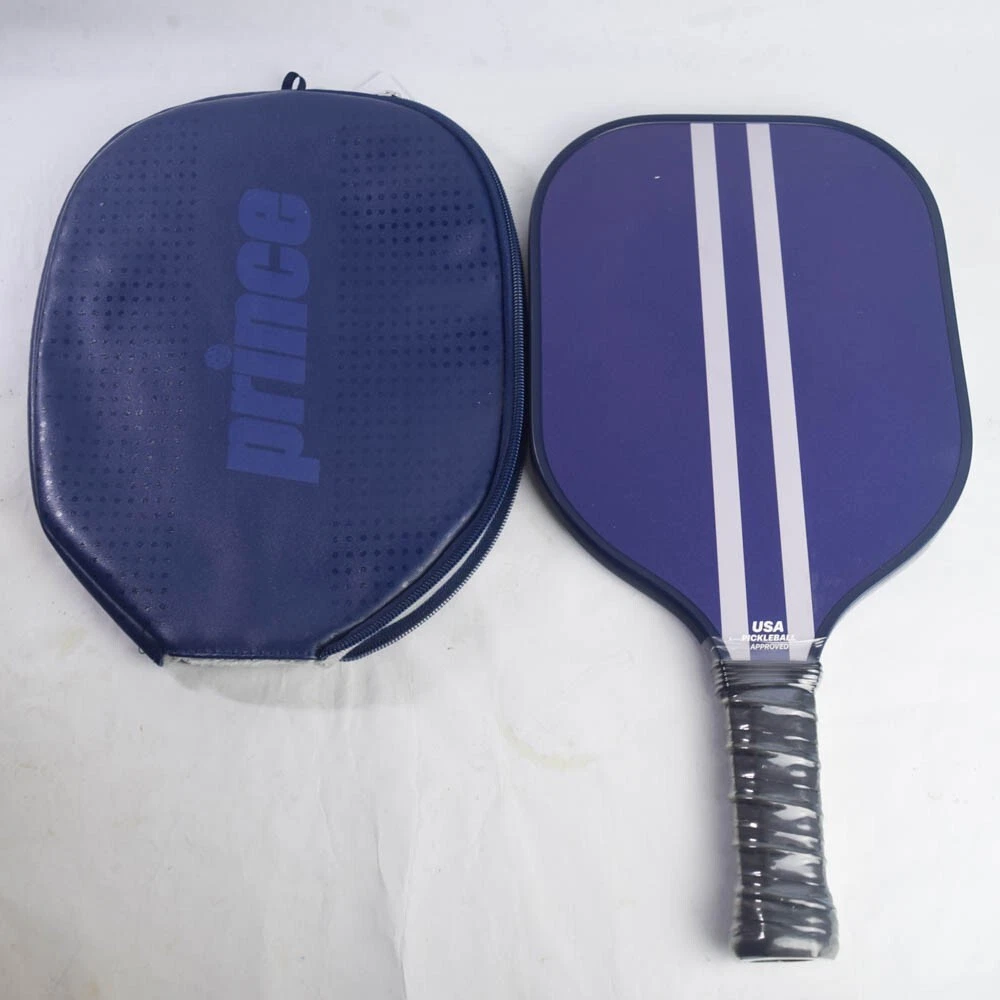 Premium 2-Player Pickleball Set with 2 Paddles 4 Balls 2 Zip Bags in Blue White