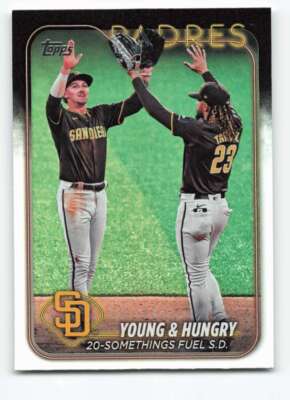 2024 Topps Update Rainbow Foil #US48 Fernando Tatis Jr. /Jackson Merrill NM-MT S